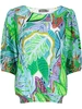 Geisha T-shirt smock jersey AOP