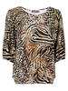 Geisha T-shirt smock jersey AOP