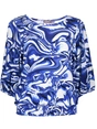 Geisha T-shirt smock jersey AOP