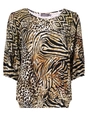 Geisha T-shirt smock jersey AOP