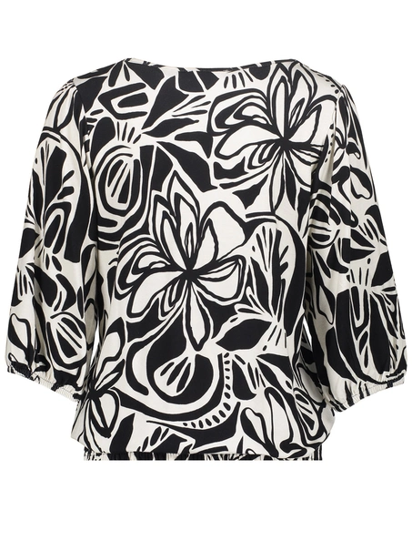 Geisha T-shirt smock jersey AOP