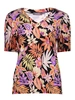 Geisha T-shirt V-neck AOP