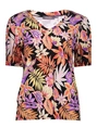 Geisha T-shirt V-neck AOP