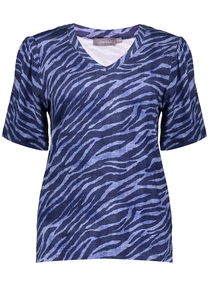 Geisha T-shirt V-neck AOP
