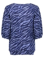 Geisha T-shirt with smock AOP