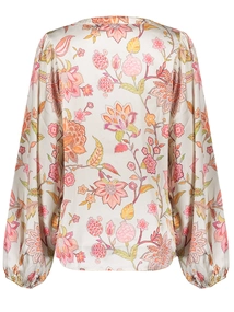 Geisha Top flowers