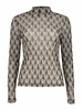 Geisha Top mesh AOP