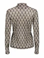 Geisha Top mesh AOP