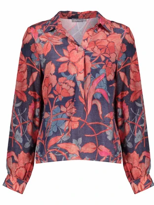 Geisha Top print