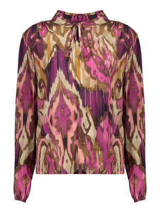 Geisha Top print