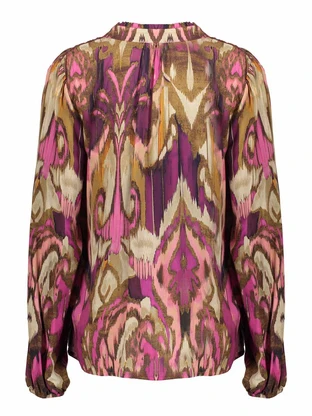 Geisha Top print