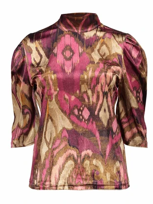 Geisha Top print