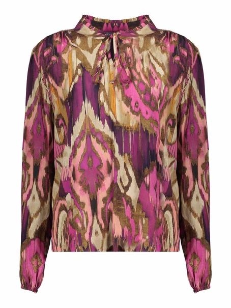Geisha Top print