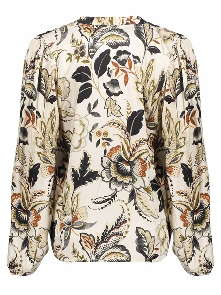 Geisha Top print