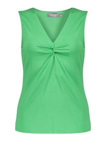 Geisha Top sleeveless v-neck