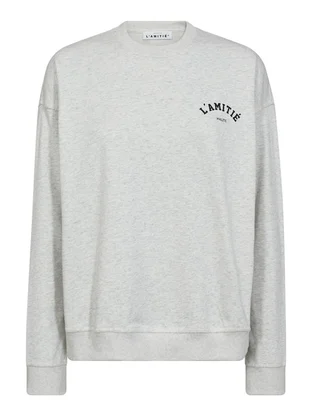 Haute L'amitié Mini Curve Logo Sweat