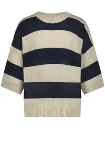 In Shape Pullover Gina Stripe