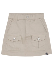 Indian Blue Jeans Cargo Twill Skirt