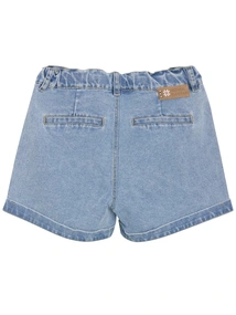 Indian Blue Jeans Denim Cargo Shorts Blue