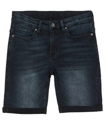 Indian Blue Jeans Denim Shorts Dark Denim