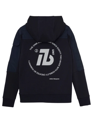 Indian Blue Jeans Hooded Zip Jacket