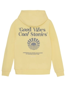 Indian Blue Jeans Hoodie Backprint
