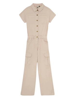 Indian Blue Jeans Jumpsuit Cargo Wide Fit