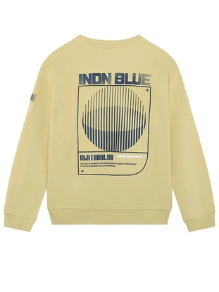 Indian Blue Jeans Loose Fit Sweater Backprint
