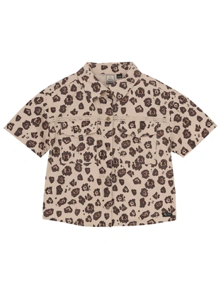 Indian Blue Jeans Parachute Animal Shirt