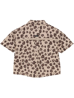 Indian Blue Jeans Parachute Animal Shirt