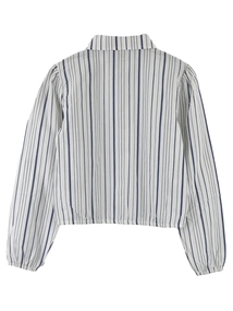 Indian Blue Jeans Shirt Longsleeve Stripe