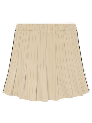 Indian Blue Jeans Skirt Pinstripe