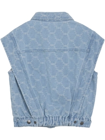 Indian Blue Jeans Sleeveless Fancy Denim Vest