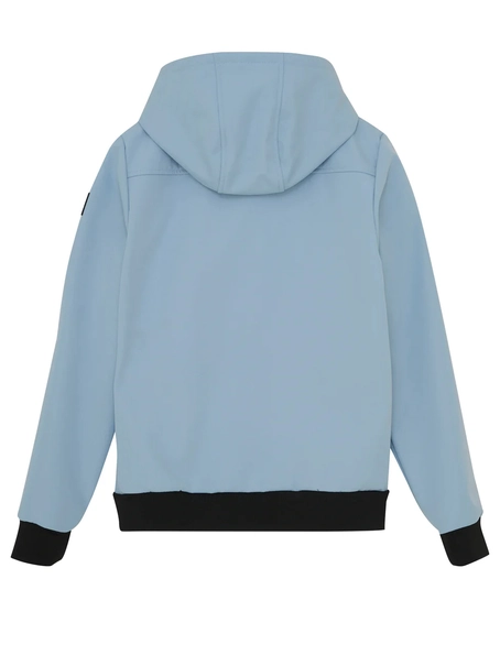 Indian Blue Jeans Soft Shell Hooded Jacket