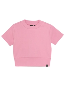 Indian Blue Jeans T-shirt Cropped Rib