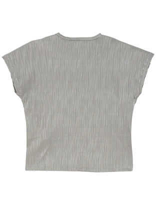 Indian Blue Jeans Top Metallic