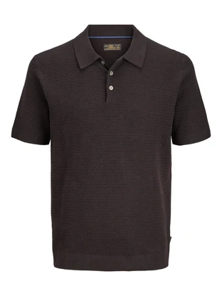 Jack & Jones JPRBLURILEY KNIT POLO SS SN