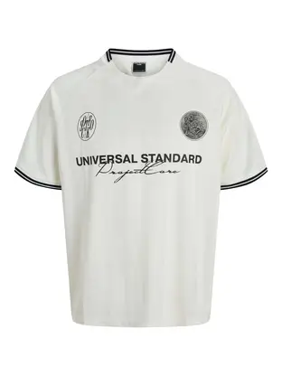 Jack & Jones Junior JCOCOVER RETRO FOOTBALL TEE SS JNR