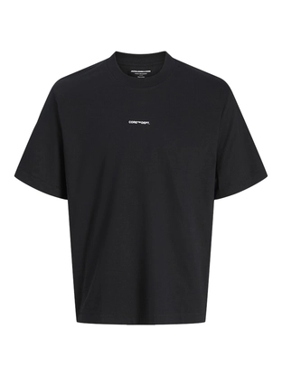Jack & Jones Junior JCOCOVER SCRIPT BACK TEE SS CREW N