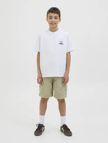 Jack & Jones Junior JCORETREAT TYPOGRAPHIC TEE SS CREW