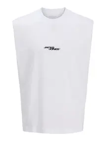 Jack & Jones Junior JCOSAGO GRAPHIC BACK SLEEVELESS TE