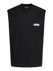 Jack & Jones Junior JCOSAGO GRAPHIC BACK SLEEVELESS TE