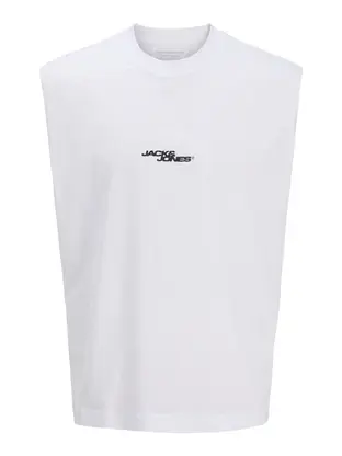 Jack & Jones Junior JCOSAGO GRAPHIC BACK SLEEVELESS TE