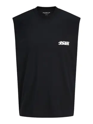 Jack & Jones Junior JCOSAGO GRAPHIC BACK SLEEVELESS TE