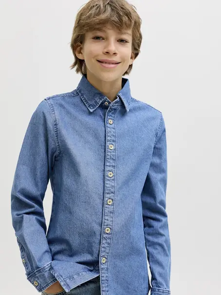 Jack & Jones Junior JJESTANLEY JJSHIRT AT 021 NOOS JNR