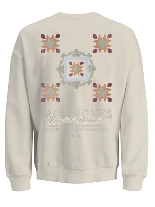 Jack & Jones Junior JORBLEECKER AOP BOX SWEAT CREW NECK