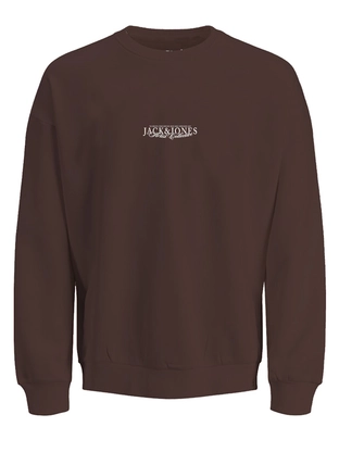 Jack & Jones Junior JORBLEECKER AOP BOX SWEAT CREW NECK