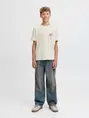 Jack & Jones Junior JORMEADOWS TYPO TEE SS CREW NECK JN