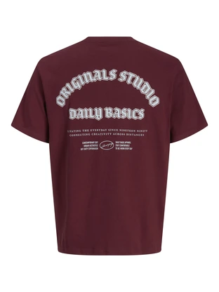 Jack & Jones Junior JORMEADOWS TYPO TEE SS CREW NECK JN