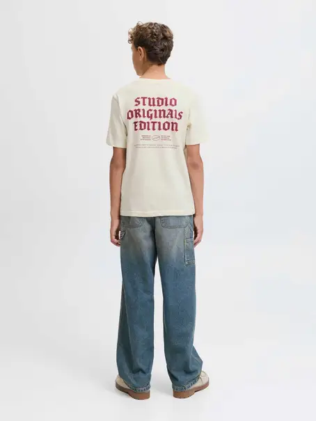 Jack & Jones Junior JORMEADOWS TYPO TEE SS CREW NECK JN